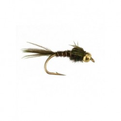 Nymphs Pure beadhead pheasant tail olive $2.34