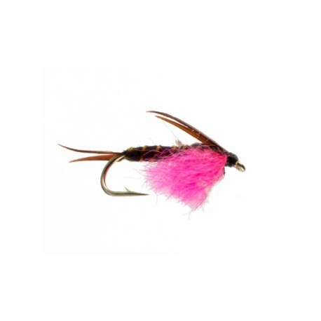 Nymphs Pure hot spot stonefly flourescent pink $2.34
