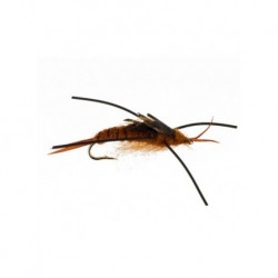 Nymphs Pure kaufmann rubberleg stonefly brown $2.34