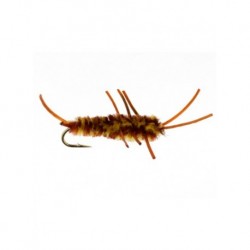 Nymphs Pure the turd brown and yellow $2.34