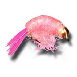 Nymphs Pure Beadhead Scud Pink $2.34