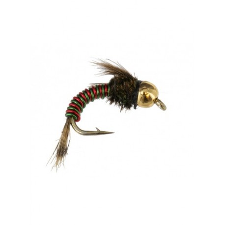 Nymphs Pure beadhead pheasant tail mexican flag $2.34