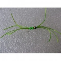 Nymphs Pure fl green crazy rainbow b w $2.34