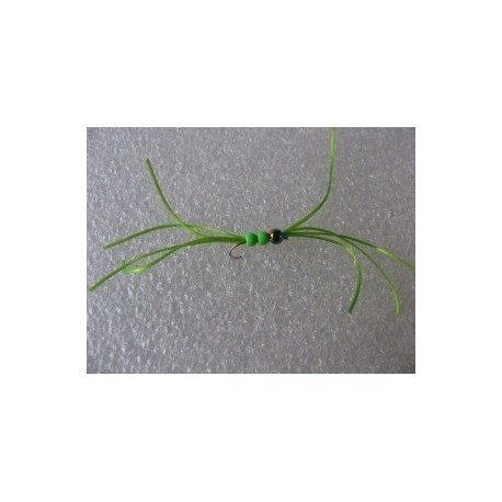 Nymphs Pure fl green crazy rainbow b w $2.34