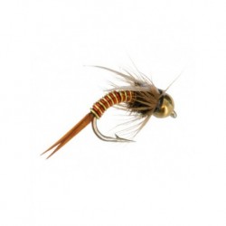 Nymphs Pure beadhead prince hotwire curved $2.34