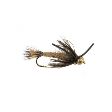 Nymphs Pure beadhead red squirrel rubberleg $2.34