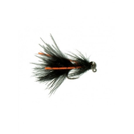 Nymphs Pure beadhead tactical jigged buggy bugger black $2.34