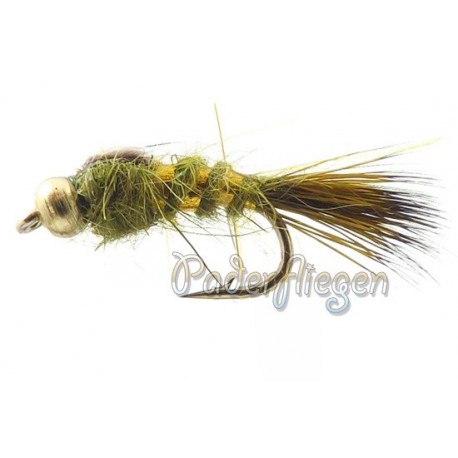 Nymphs Pure BH Hare`s Ear Olive $2.34
