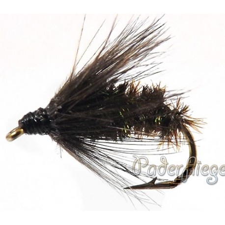 Nymphs Pure Black & Peacock $2.34