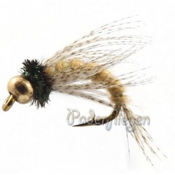 Nymphs Pure BH Bird od Prey tan $2.34