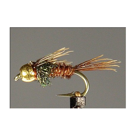 Nymphs Pure Pheasant Tail Nymph Tungsten Bead Side $2.34