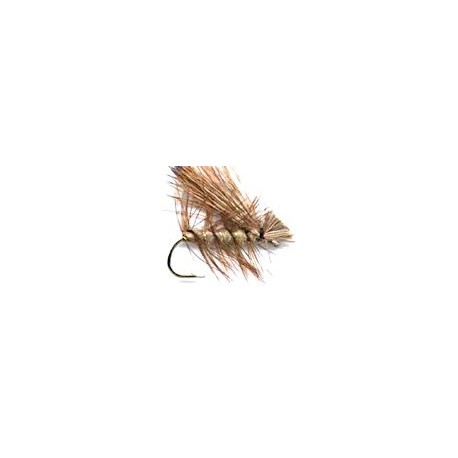 Dries tan elk hair caddis button $2.34