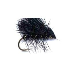 Dries black elk hair caddis button $2.34
