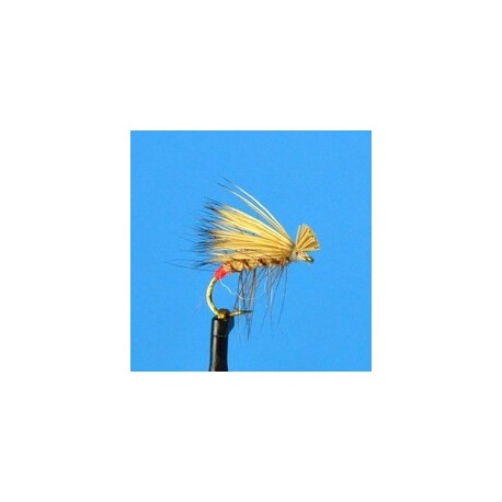 Dries Pure Elk Hair Caddis  Tan W Red Butt $2.34