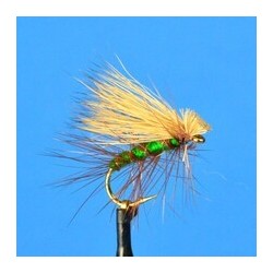 Dries Pure Elk Hair Caddis Fluorescent Green $2.34