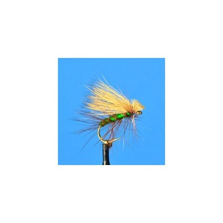 Dries Pure Elk Hair Caddis Fluorescent Green $2.34