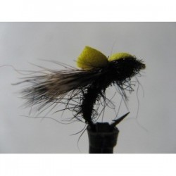 Dries Pure black ethafoam sedge emerger $2.34