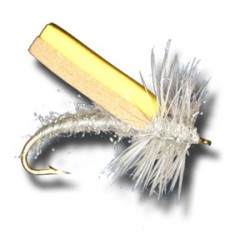 Dries Pure Foam Wing Caddis Grey $2.34