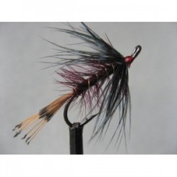 Dries Pure claret bumble dapping fly $2.34