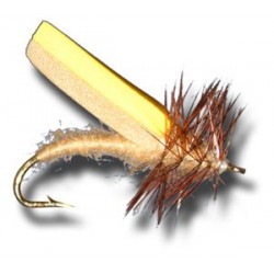Dries Pure Foam Wing Caddis Tan $2.34