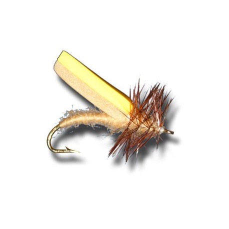Dries Pure Foam Wing Caddis Tan $2.34