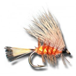 Dries Palmered Caddis Orange $2.34