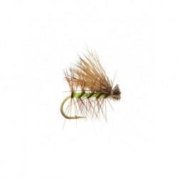 Dries elk hair hair caddis flourescent green $2.34