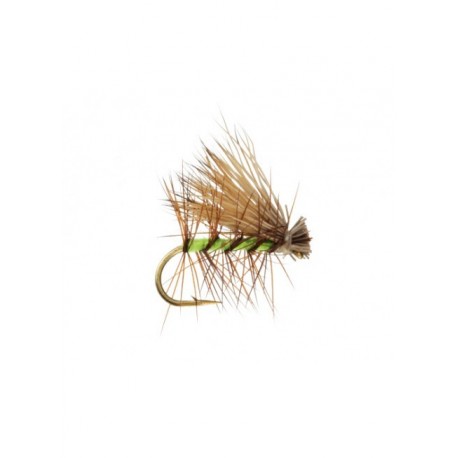 Dries elk hair hair caddis flourescent green $2.34