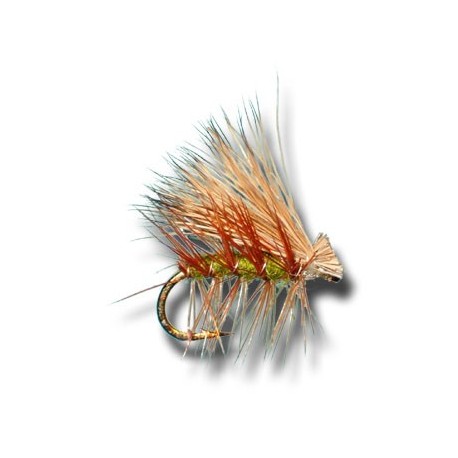Dries ElkHairCaddis Olive $2.34