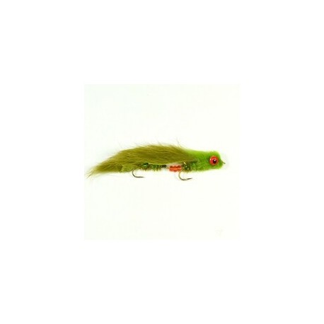 Streamers Red Eyed Sculpin Articulated  Olive $6.20