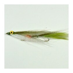 Streamers Double Deceiver  Olive White $2.64