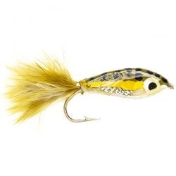 Streamers Epoxy Minnow  Silver.Olive Tail $2.64