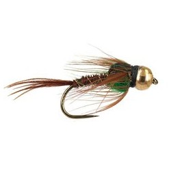 Barbless Flies BH Pheasant Tail Green BL $2.34