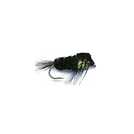 Streamers black light green montana button $2.64