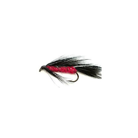 Streamers red devil matuka button $2.64