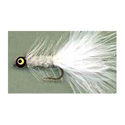Streamers deepwater white woolly bugger button $2.64