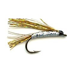 Streamers gold silver sparkler button $2.64