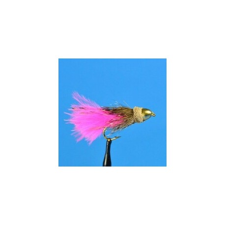 Streamers Conehead Marabou Muddler  Pink $2.64
