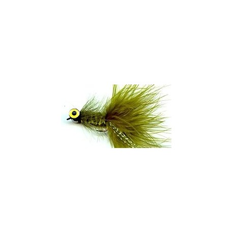 Streamers olive deepwater woolly bugger button $2.64