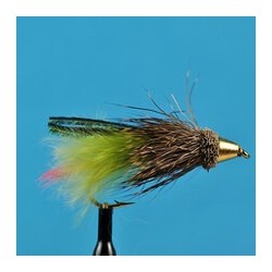 Streamers Conehead Marabou Muddler Olive $2.64
