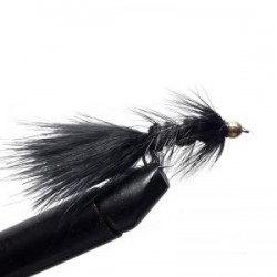 Streamers Bh wooly bugger black flash $2.64