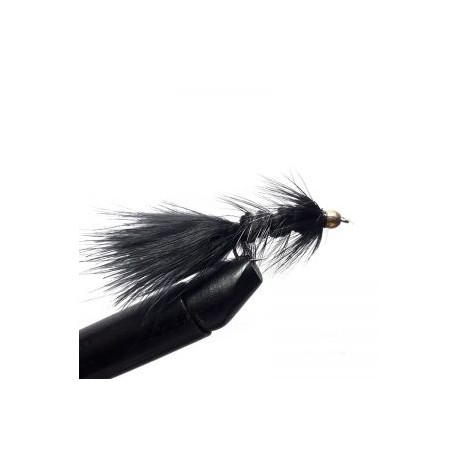 Streamers Bh wooly bugger black flash $2.64