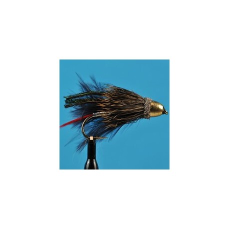 Streamers Conehead Marabou Muddler Black $2.64