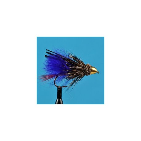 Streamers Conehead Marabou Muddler Purple $2.64