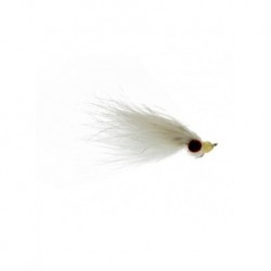 Streamers clouser marabou gray white $2.64