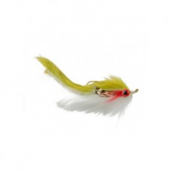 Streamers hare sculpin olive white $2.64