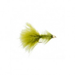 Streamers conehead woolly bugger olive $2.64