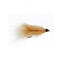 Streamers conehead brush bugger tan $2.64