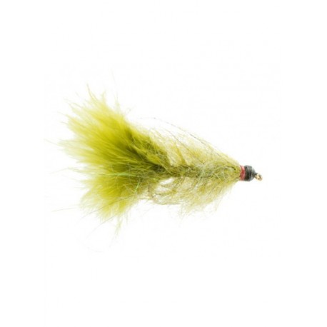 Streamers tungsten angel hair bugger light olive $2.64