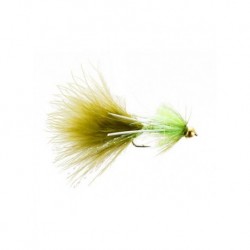 Streamers beadhead rubber olive $2.64